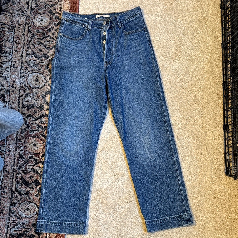 Levi’s Ribcage straight ankle
